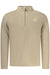 Us Grand Mens Beige Zip-Up Sweatshirt