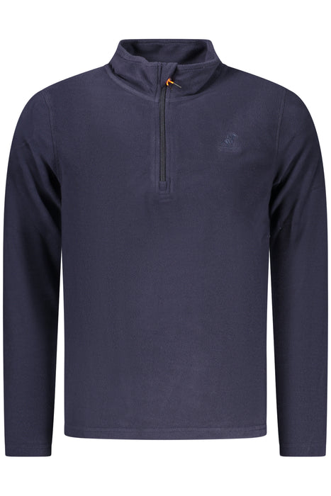 Us Grand Mens Blue Zip-Up Sweatshirt