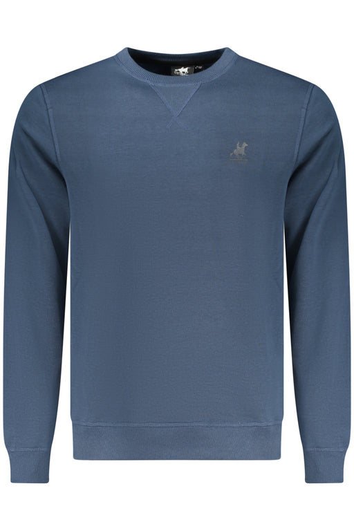 Us Grand Mens Blue Zip-Up Sweatshirt