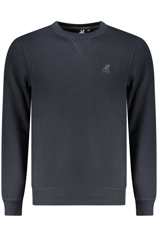 Us Grand Mens Blue Zip-Up Sweatshirt