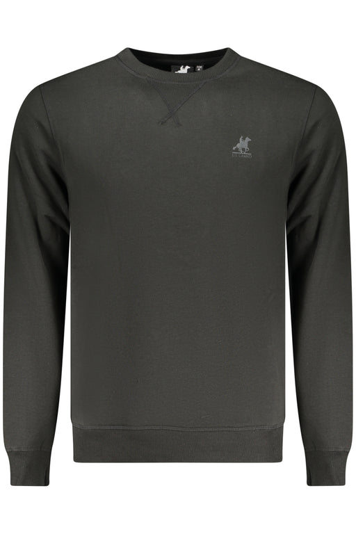 Us Grand Mens Black Zip-Up Sweatshirt