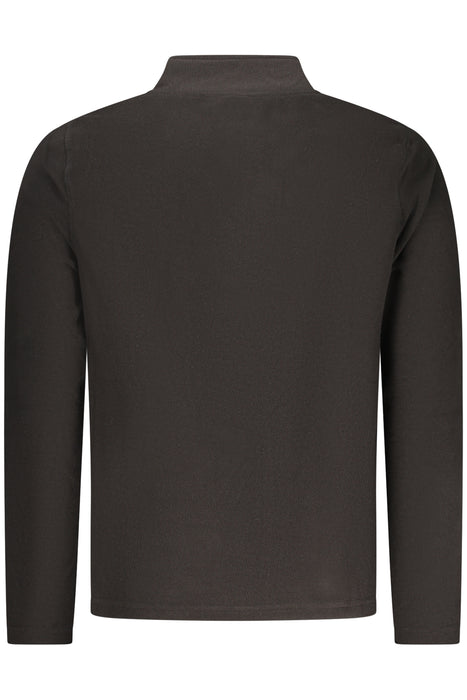 Us Grand Mens Black Zip-Up Sweatshirt