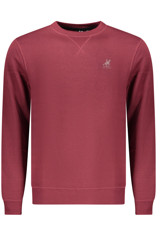 Us Grand Mens Red Zip-Up Sweatshirt