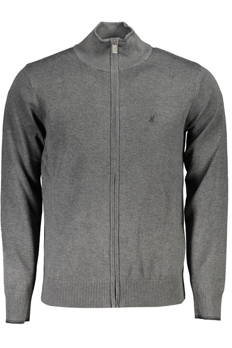Us Grand Cardigan Mens Grey