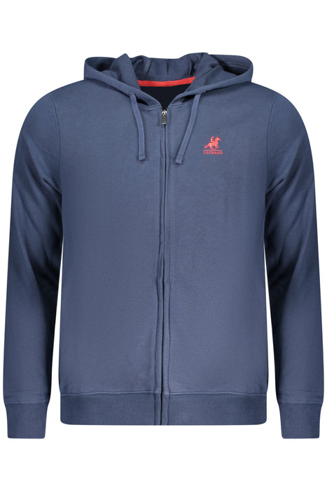 Us Grand Mens Blue Zip-Up Sweatshirt