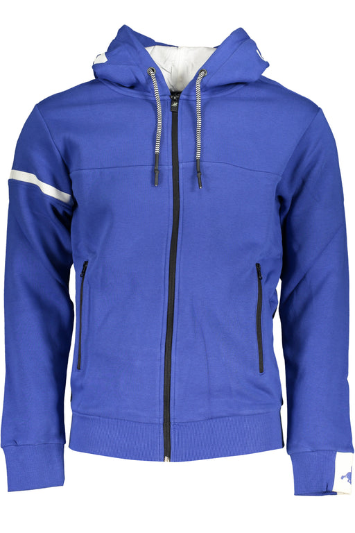 Us Grand Polo Mens Blue Zip Sweatshirt