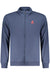 Us Grand Polo Mens Blue Zip-Up Sweatshirt