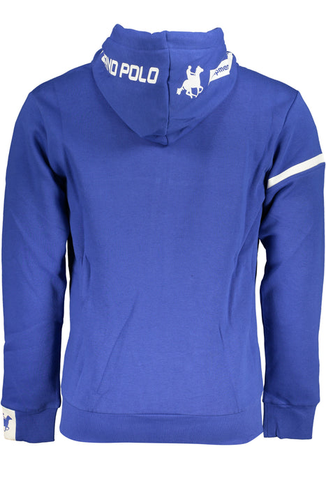 Us Grand Polo Mens Blue Zip Sweatshirt