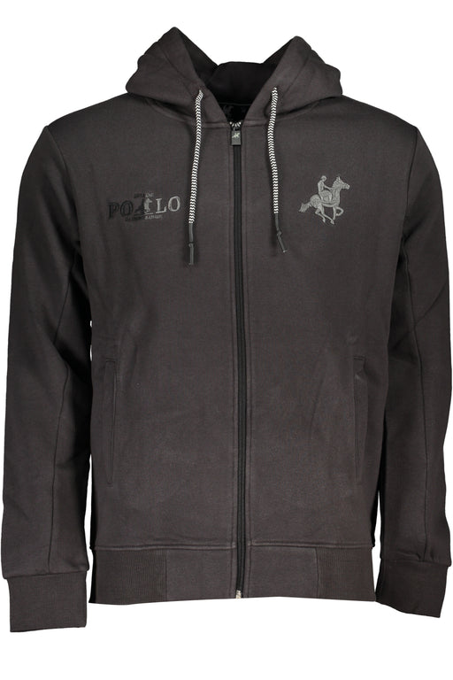 Us Grand Polo Mens Gray Zip Sweatshirt