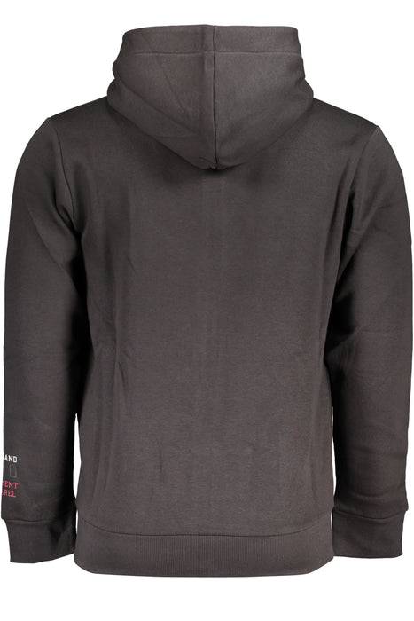 Us Grand Mens Gray Zip-Up Sweatshirt