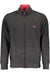 Us Grand Mens Black Zip-Up Sweatshirt