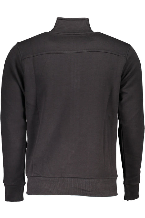 Us Grand Polo Mens Black Zip Sweatshirt