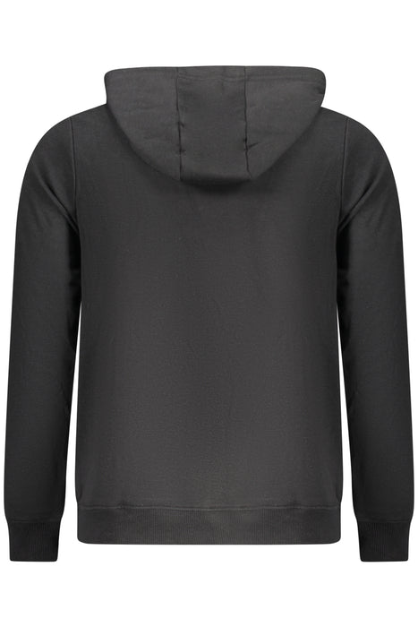 Us Grand Mens Black Zip-Up Sweatshirt