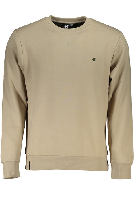 Us Grand Polo Mens Beige Zipless Sweatshirt