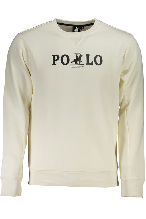 Us Grand Polo Mens White Zipless Sweatshirt