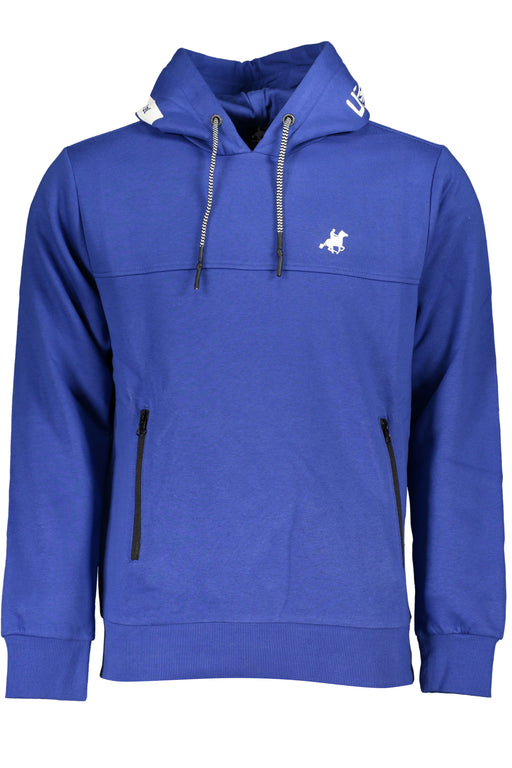 Us Grand Mens Blue Zip-Up Sweatshirt