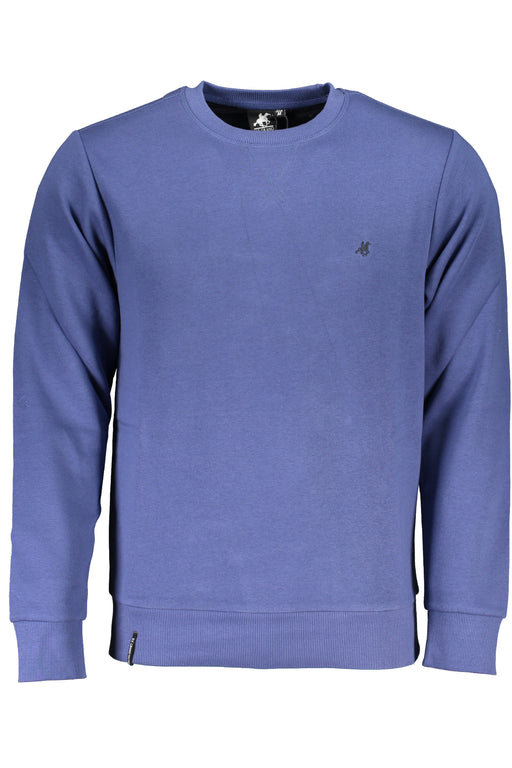 Us Grand Polo Mens Blue Zipless Sweatshirt