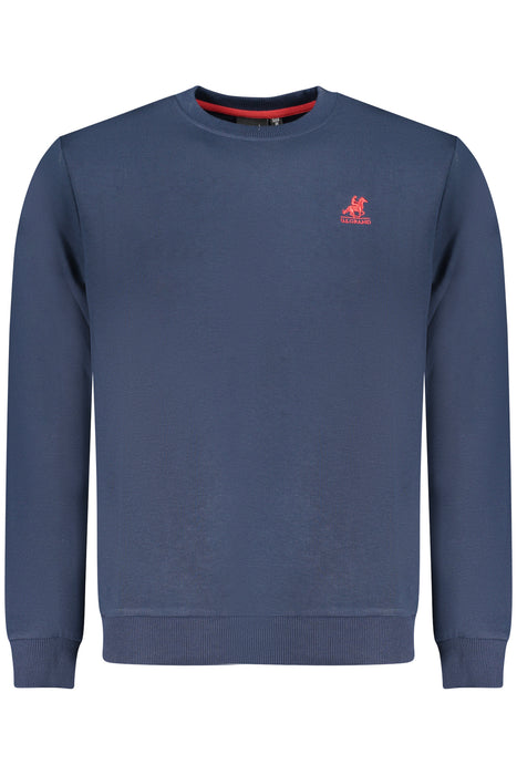 Us Grand Mens Blue Zip-Up Sweatshirt