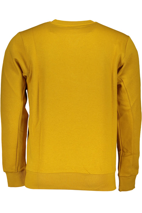 Us Grand Polo Mens Yellow Zipless Sweatshirt