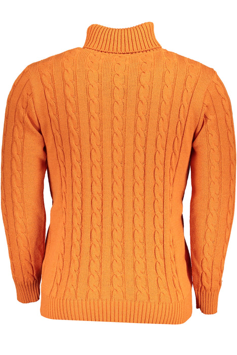 Us Grand Polo Mens Orange Sweater