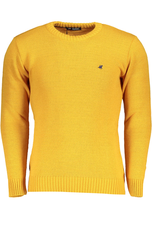 Us Grand Polo Mens Yellow Sweater