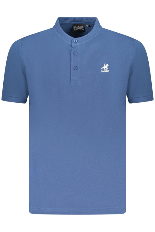 Us Grand Polo Mens Short Sleeve Polo Blue