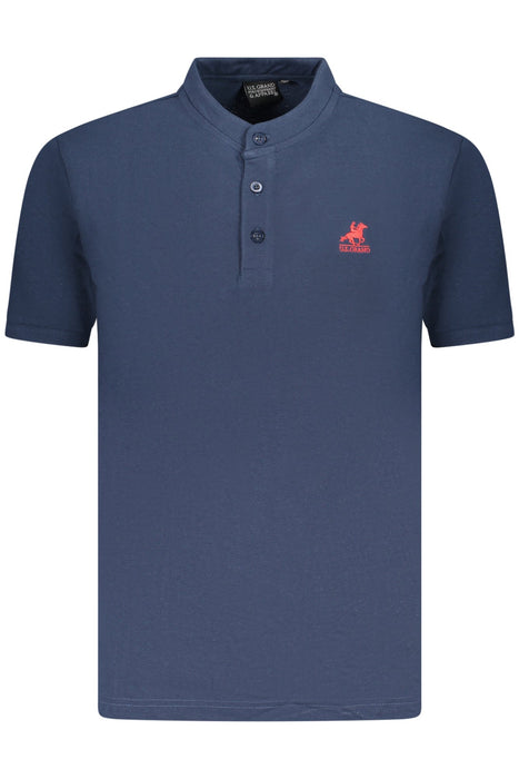 Us Grand Polo Mens Short Sleeve Polo Blue