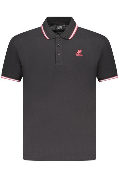 Us Grand Polo Mens Short Sleeve Polo Black