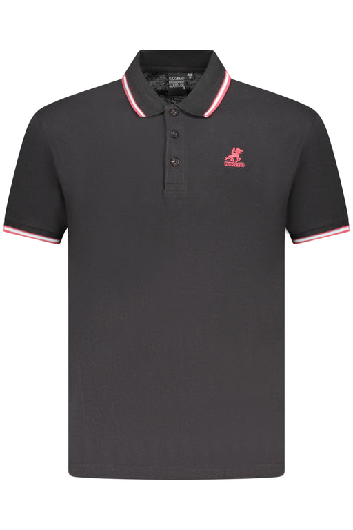 Us Grand Polo Mens Short Sleeve Polo Black