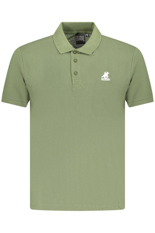 Us Grand Polo Mens Short Sleeve Polo Green