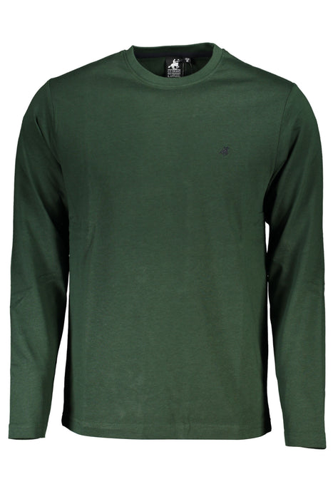 Us Grand Mens Long-Sleeved Green T-Shirt