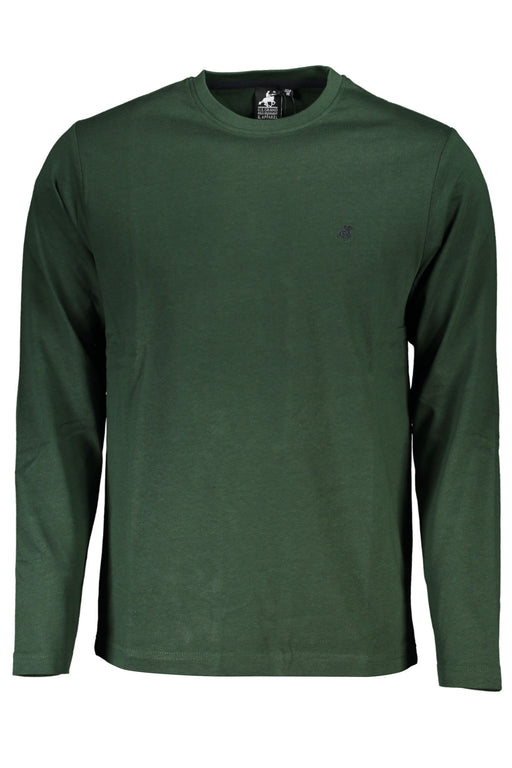Us Grand Mens Long-Sleeved Green T-Shirt