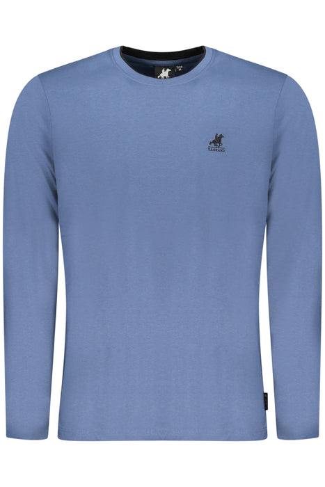 Us Grand Mens Long-Sleeved T-Shirt Blue