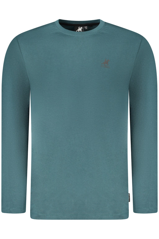 Us Grand Mens Long-Sleeved Green T-Shirt