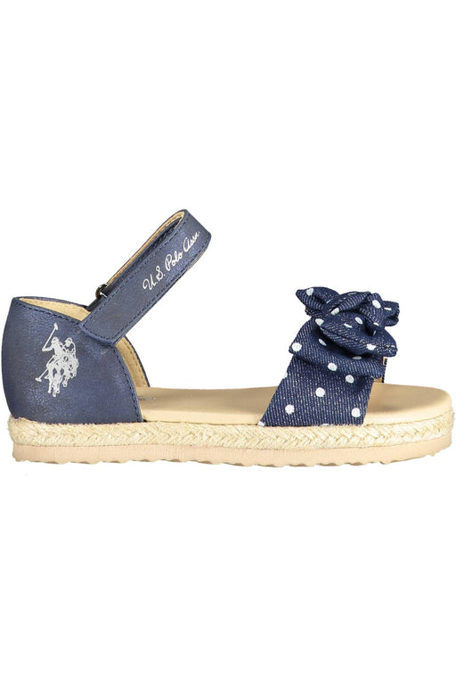 Us Polo Assn. Blue Girl Sandal Footwear