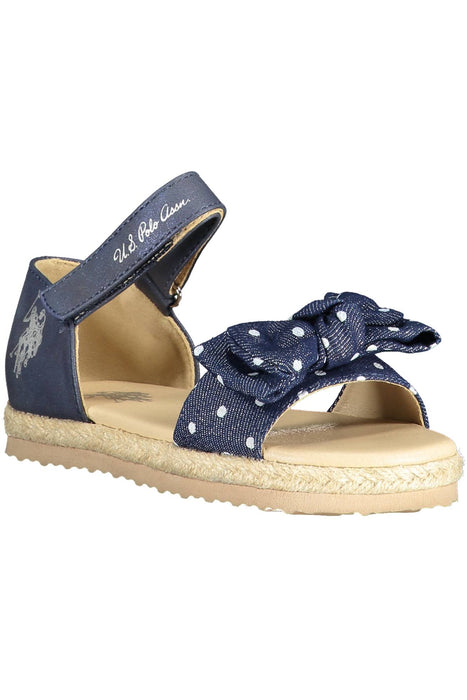 Us Polo Assn. Blue Girl Sandal Footwear