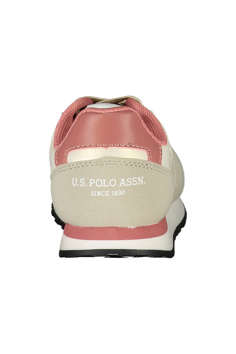 Us Polo Assn. Beige Children'S Sports Shoes