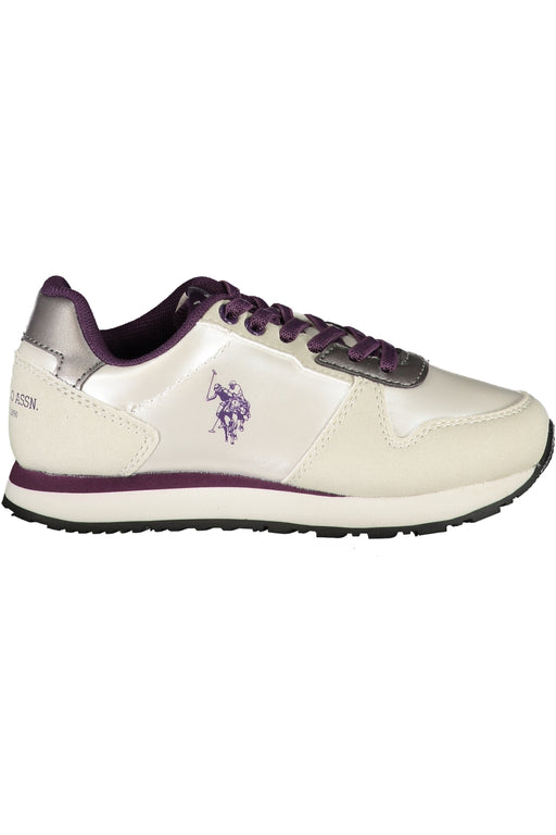 Us Polo Assn. White Children'S Sports Shoes