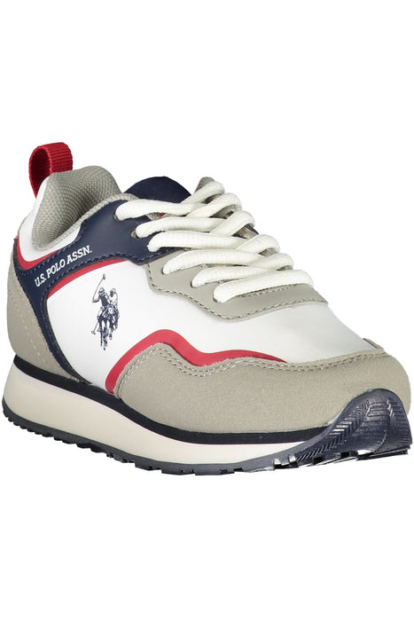 Us Polo Assn. White Children'S Sports Shoes