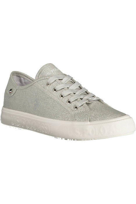 Us Polo Assn. Sports Shoes Woman Silver