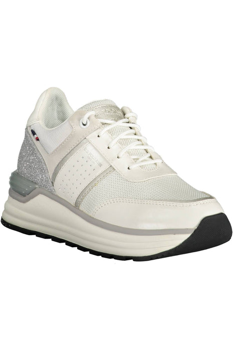 Us Polo Assn. White Womens Sports Shoes