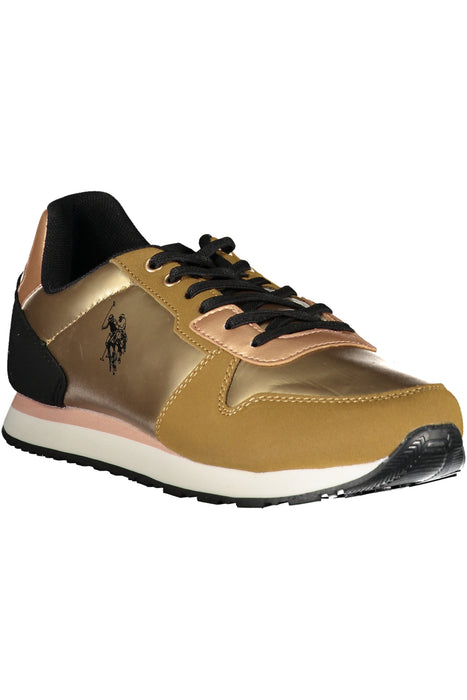 Us Polo Assn. Gold Womens Sports Footwear