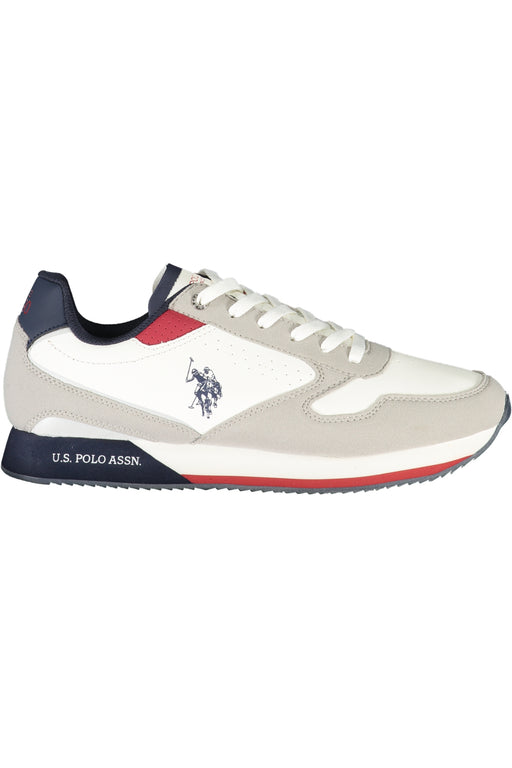 Us Polo Assn. White Mens Sports Footwear