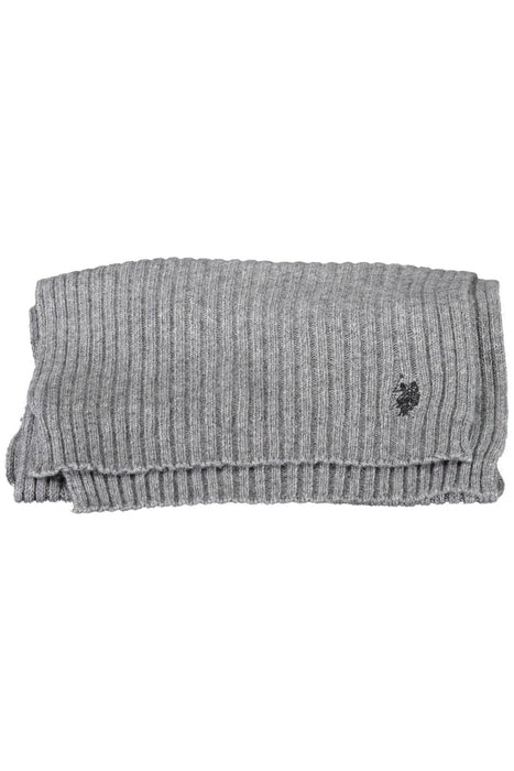 Us Polo Assn. Gray Mens Scarf