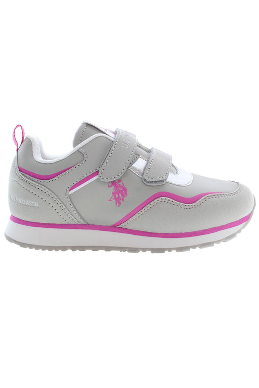 Us Polo Best Price Gray Girl Sport Shoes