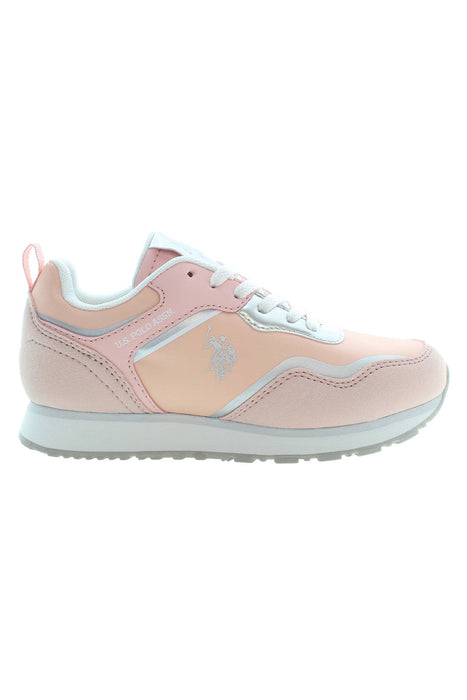 Us Polo Best Price Sports Shoes Girls Pink