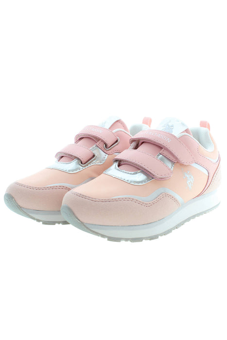 Us Polo Best Price Sports Shoes Girls Pink