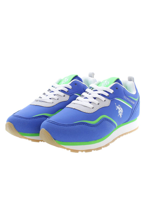 Us Polo Best Price Sports Shoes Children Blue
