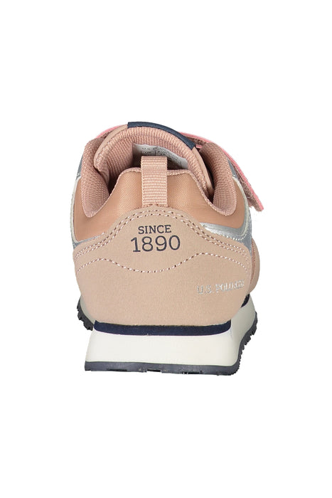 Us Polo Best Price Pink Children'S Sports Shoes