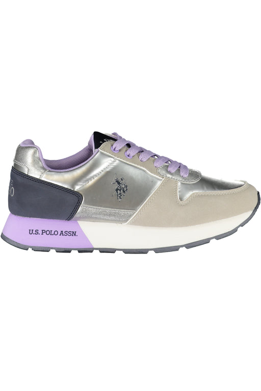 Us Polo Best Price Silver Womens Sports Shoes